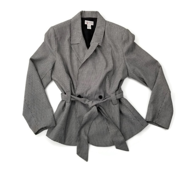 Reflections by Spiegel Jackets & Blazers - Reflections by Spiegel Jacket Blazer Houndstooth